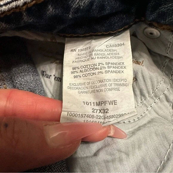 Wrangler Retro High Rise Flare Blue Jeans, Size 27 - Picture 8 of 12